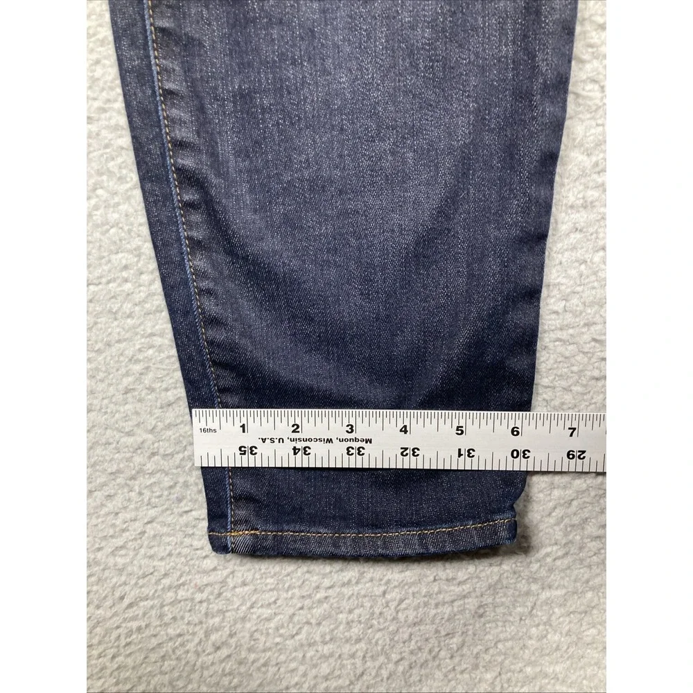 Madewell Jeans‎ Women's 32* Blue Mid Rise Tapered Stretch American Comfort Denim